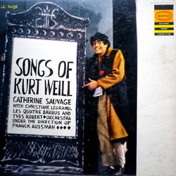 Catherine Sauvage / Christiane Legrand / Les Quatre Barbus / Yves Robert (2) Songs Of Kurt Weill Vinyl LP USED