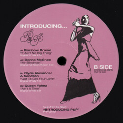 Various Danny Krivit Introduces...P&P USED VINYL 12INCH 33 S RPM COMPILATION