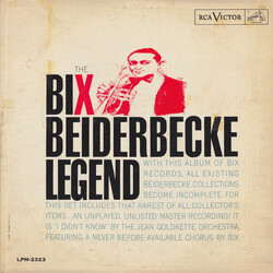 Bix Beiderbecke The Bix Beiderbecke Legend Vinyl LP USED