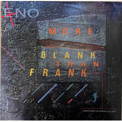 Brian Eno More Blank Than Frank Vinyl LP USED
