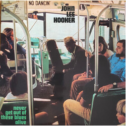 John Lee Hooker Never Get Out Of These Blues Alive Vinyl LP USED