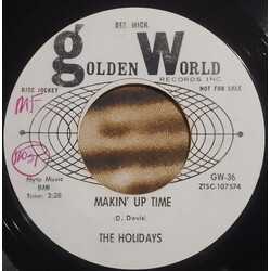 The Holidays Ill Love You Forever / Makin' Up Time USED VINYL 7INCH 45 RPM SINGLE PROMO