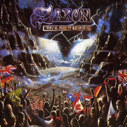 Saxon Rock The Nations Vinyl LP USED