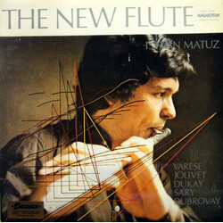 István Matuz / Edgard Varèse / André Jolivet / Barnabás Dukay / László Sáry / László Dubrovay The New Flute Vinyl LP USED