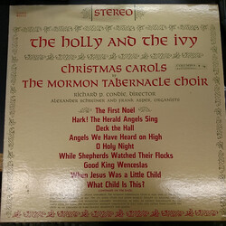 Mormon Tabernacle Choir The Holly And The Ivy:  Christmas Carols By The Mormon Tabernacle Choir Vinyl LP USED