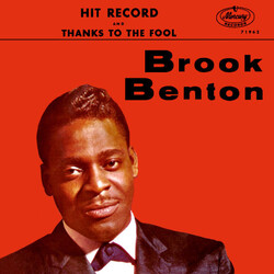 Brook Benton Hit Record / Thanks To The Fool VINYL 7" USED