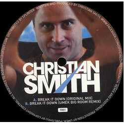 Christian Smith Break It Down USED VINYL 12INCH