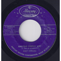 Eddy Howard Ragtime Cowboy Joe / Careless USED VINYL 7INCH 45 RPM STYRENE