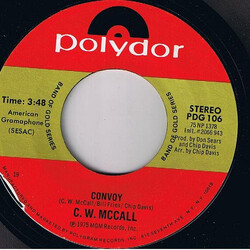 C.W. McCall Convoy USED VINYL 7INCH 45 RPM REISSUE