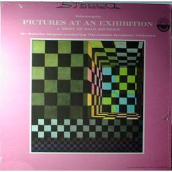Modest Mussorgsky / Sir Malcolm Sargent / The London Symphony Orchestra Pictures At An Exhibition / A Night On Bald Mountain Vinyl LP USED