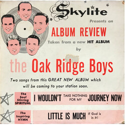 The Oak Ridge Boys I Wouldn't Take Nothing For My Journey / Little Is Much USED VINYL 7INCH 45 RPM SINGLE PROMO MONO