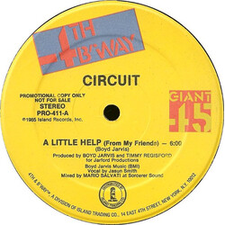 Circuit (7) A Little Help (From My Friends) VINYL 12" USED