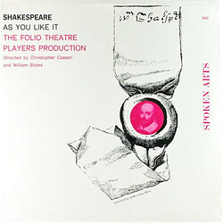 William Shakespeare / Folio Theatre Players / Christopher Casson / William Styles As You Like It Vinyl LP USED