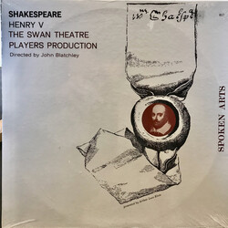 William Shakespeare / The Swan Theatre Players Henry V Vinyl LP USED