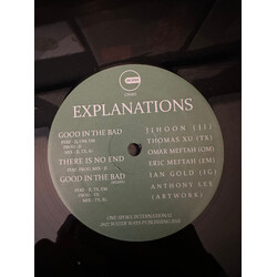 Jihoon Explanations USED VINYL 12INCH 33 S RPM 45 RPM