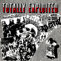 The Exploited Totally Exploited Vinyl LP USED