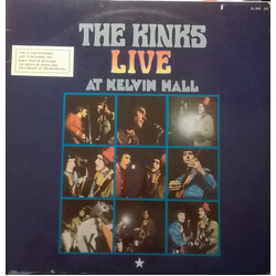The Kinks Live At Kelvin Hall Vinyl LP USED