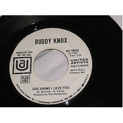 Buddy Knox God Knows I Love You USED VINYL 7INCH 45 RPM SINGLE PROMO