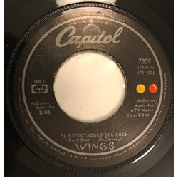 Paul McCartney & Wings El Espectaculo Del Rock (Rock Show)/Hombre De Magneto Y Titanio Vinyl 7" USED