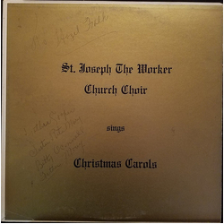 St. Joseph The Worker Church Choir Christmas Carols Vinyl LP USED