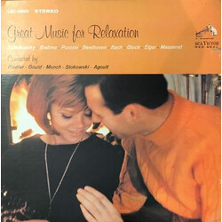 Arthur Fiedler / Morton Gould / Charles Munch / Leopold Stokowski / Raymond Agoult Great Music For Relaxation Vinyl LP USED