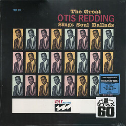 Otis Redding The Great Otis Redding Sings Soul Ballads Vinyl LP USED