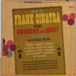 Frank Sinatra Sings Rodgers And Hart Vinyl LP USED