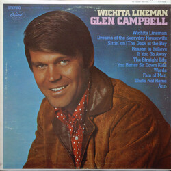 Glen Campbell Wichita Lineman Vinyl LP USED