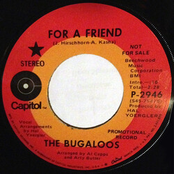 Bugaloos For A Friend / The Senses Of Our World USED VINYL 7INCH 45 RPM PROMO