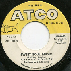 Arthur Conley Sweet Soul Music VINYL 7" USED