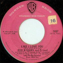 Edd "Kookie" Byrnes / Friend (6) Like I Love You / Kookie's Mad Pad USED VINYL 7INCH 45 RPM SINGLE