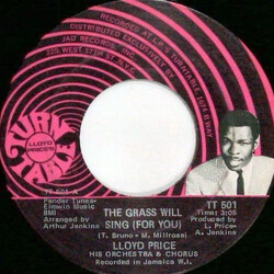 Lloyd Price The Grass Will Sing (For You) USED VINYL 7INCH 45 RPM SINGLE