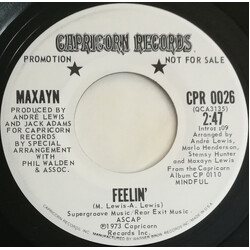 Maxayn Feelin' / Travelin' USED VINYL 7INCH 45 RPM SINGLE PROMO