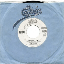 The Clash Hitsville U.K. USED VINYL 7INCH 45 RPM PROMO