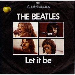 The Beatles Let It Be USED VINYL 7INCH 45 RPM SINGLE REISSUE
