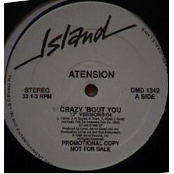 Atension Crazy 'Bout You VINYL 12" USED
