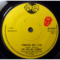 The Rolling Stones Tumbling Dice USED VINYL 7INCH 45 RPM SINGLE