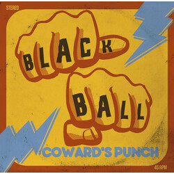 Black Ball Coward's Punch USED VINYL 7INCH 45 RPM EP LIMITED EDITION