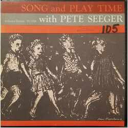 Pete Seeger Song And Play Time Vinyl LP USED