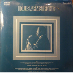 Louis Armstrong Immortal Sessions Volume 1 Vinyl LP USED