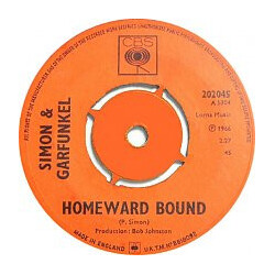 Simon & Garfunkel Homeward Bound USED VINYL 7INCH 45 RPM SINGLE