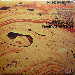 Arnold Schoenberg / Mary Thomas / London Sinfonietta / David Atherton (2) Pierrot Lunaire / Ein Stelldichein / Herzgewächse / 3 Pieces For Chamber Orc