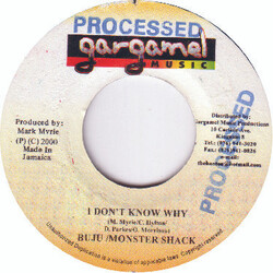 Buju Banton / Monster Shack Crew I Don't Know Why USED VINYL 7INCH 45 RPM