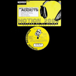 Polyrhythm Addicts Motion 2000 USED VINYL 12INCH 33 S RPM