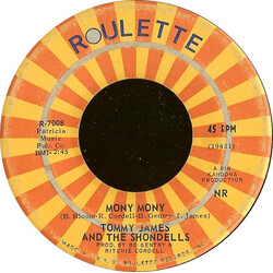 Tommy James & The Shondells Mony Mony / One Two Three And I Fell VINYL 7" USED