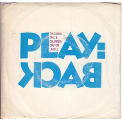 Various Play:Back USED VINYL 7INCH 33 S RPM PROMO STYRENE STEREO