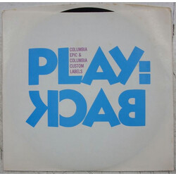 Various Play:Back USED VINYL 7INCH 33 S RPM PROMO STYRENE STEREO