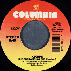 Xscape Understanding USED VINYL 7INCH 45 RPM SINGLE STEREO