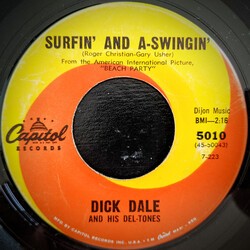 Dick Dale & His Del-Tones Surfin' And A-Swingin' / Secret Surfin' Spot USED VINYL 7INCH 45 RPM SINGLE