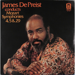 James DePreist / Wolfgang Amadeus Mozart James DePreist Conducts Mozart Symphonies 4, 5 & 29 Vinyl LP USED